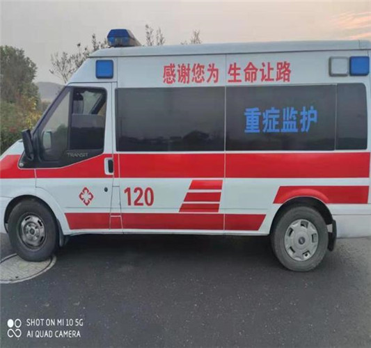 阳泉救护车出租服务案例3